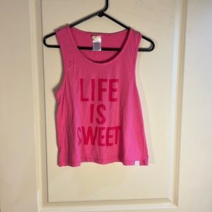 Woman’s Pink Tank Top